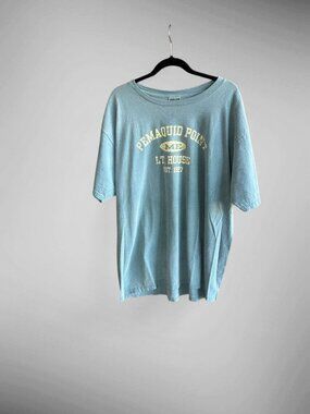 Pemaquid Point Lighthouse Maine Comfort Colors Souvenir T shirt Size XL Marine